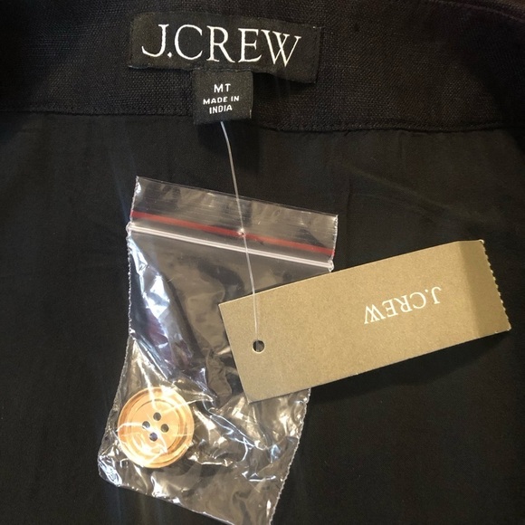 NWT J. CREW Claudia Dress in Linen Size MT - Picture 8 of 10